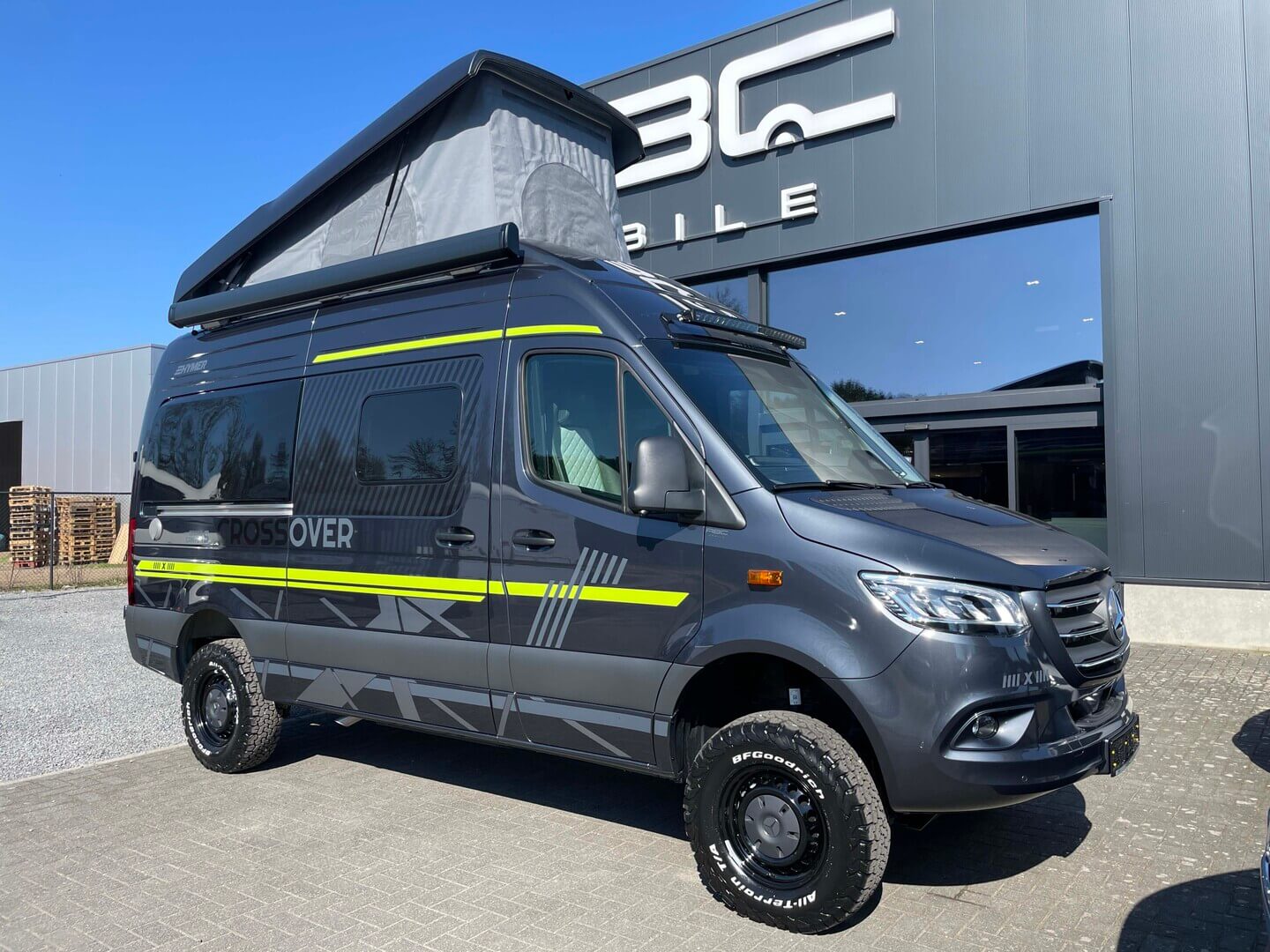 Hymer Grand Canyon S 4x4 CrossOver te Koop bij ABC Mobile | Hymer ...